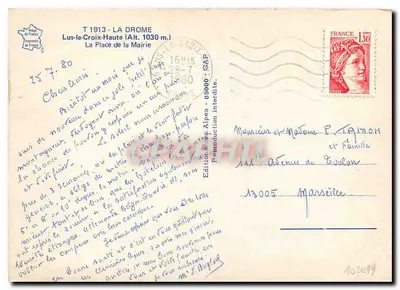 लस-ला-क्रॉइ-हॉट — मेयर के स्क्वायर — एडिशन डेज़ अल्प्स — पीछे