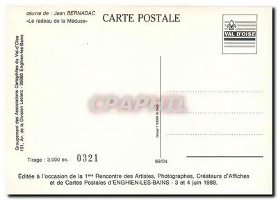 Radek Meduzy — dzieło Jana Bernadaca — wydanie specjalne 1989 — Rewers