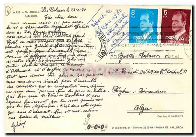El Arenal — widok z powietrza — ICARTA 5.134 — Rewers
