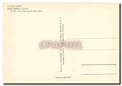 Valoire — Uitzicht op het kanaal — Edities Valoire — Achterkant