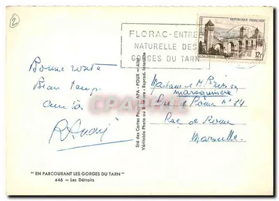 Les Détroits — Gorges do Tarn — APA — Verso