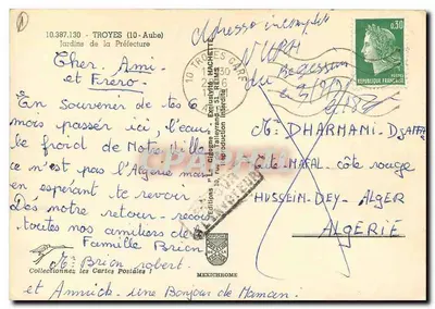 Ogród Prefektury — Troyes (Aube) — Wydawnictwo Iris — Rewers