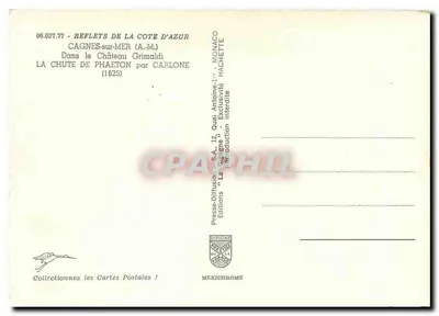 Castelo Grimaldi — A Queda de Fáeton — IRIS — Verso