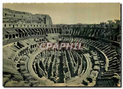 Roma - Interna Colossea — vista interna do Coliseu