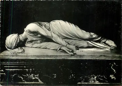 Estátua de Santa Cecília — Basílica de Santa Cecília — editor Vera Fotografia, n° 5342