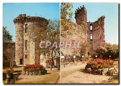 Castelo da Madeleine — A grande torre N-O e a torre fendida — Edições Estel e Mire, Blois
