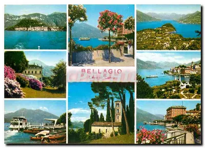 Bellagio — Lago de Como — editor Branner & C. n° 115-09