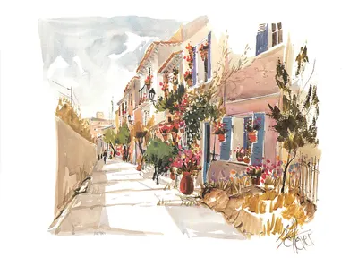 Antibes — rua florida — Éditions Michel Relliet, n° 123