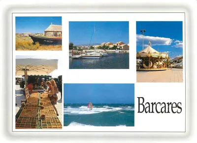 Barcares — vila recreativa e balnear — Impresso na França