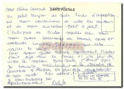 Alençon - A Casa de Ozé - Fachada interna — desenho arquitetônico — Verso