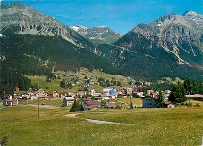 Lenzerheide — vista panorâmica — Lenzphoto & Verlag, n° C.4