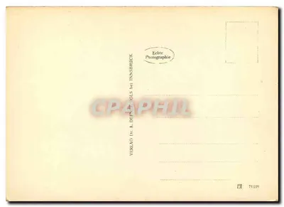 Innsbruck : Igreja de Willibald — vista dos bétulos — Dr. A. Defenbacher, n° J37 — Verso