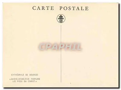 Pieds du Christ — Katedra w Bourges — SE — Rewers