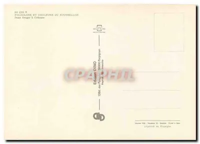 Crianças nas ruínas de Roussillon — Edição DINO, série 1331 E — Verso