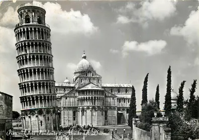 Pisa - Torre Pendente & Abside do Duomo — Omniafotok, Pisa