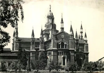 Certosa de Pavia — Parte posterior da Igreja — L'Arte della Lombardia