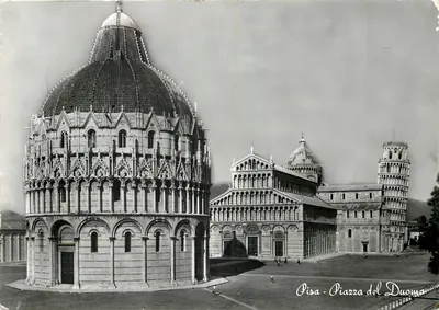 Pisa - Piazza del Duomo — Catedral, Batistério e Torre Inclinada — Edizioni P.S. n°180