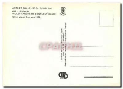 Cristo deitado — Madeira cerca de 1300 — Edições Paul Goudin — Verso