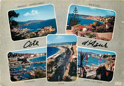 Costa Azul — Mônaco, Menton, Cannes, Nice, Juan-les-Pins — Edições MAB
