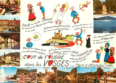 Descoberta de amor nos Vosges — Combier Impressor, n° PP 80 0747