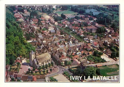 Ivry-la-Bataille — vista aérea — Éditions Dubray, n°532/27