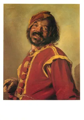 एक पुरुष का चित्र, जिसे 'मुलात्र' कहा जाता है — फ्रांस हैल्स (1581-1666) — पेरिस म्यूजियम