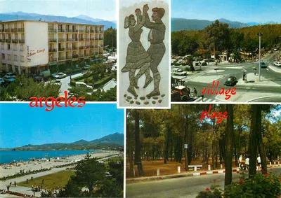 Argeles-sur-Mer — vista panorâmica e monumento — Éditions Larrey