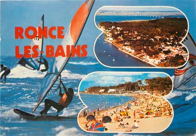 Ronce-les-Bains — vista aérea e praia — Artaud Frères