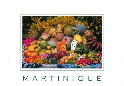 Frutas tropicais — Martinica — Edições Exbrayat, série M 300