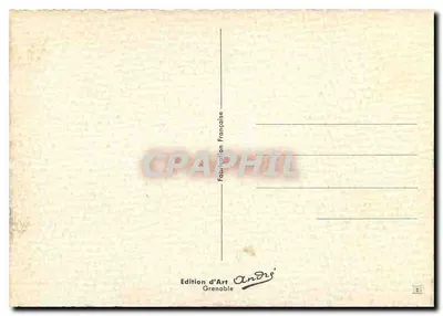 Chalet na jeziorze — zasnieżone góry — Wydawnictwo Sztuki Grenoble — Rewers
