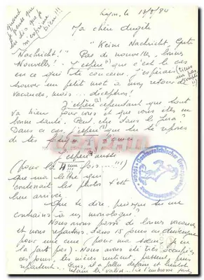 Dwa dzieci przed kalwarią — Alpy bawarskie — wydawca C. Schwab, Monachium — Rewers