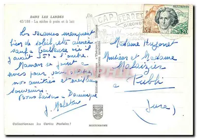Nos Landas — A nicho de pão e leite — Edições Théodule, n°40/168 — Verso