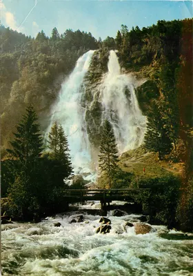 Cascata de Nardis — Val di Genova, Trentino — Edições «Hermes» N. 4044