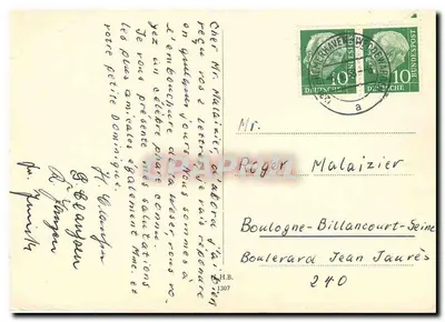 Rotesandleuchtturm — morski fara — wydawca nieodczytalny — Rewers