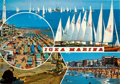 Igea Marina — praia e regatas — Edições Rima