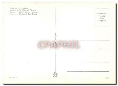 Wiedeń – Karlskirche – AFW 503 — Rewers