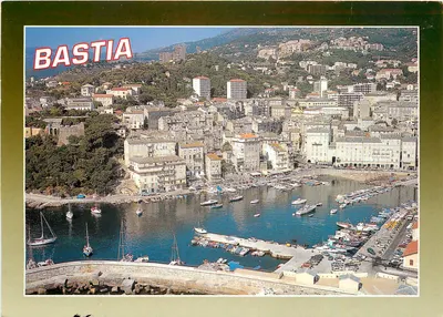 Bastia — O porto antigo — Lembrete da Córsega 15-007