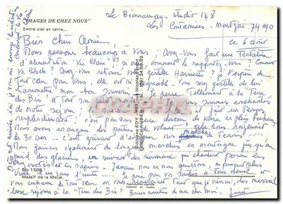 Cruz na Serra da Meije — Editora Ely, n° 1508 — Verso