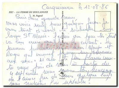 A mulher do padeiro — E o pobre Pompon — M. Pagnol — Verso