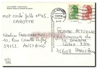 Lille — Rodzinny dom Generała De Gaulle'a — Wydawnictwo MAGE — Rewers