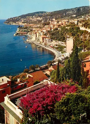 Villefranche-sur-Mer — Vista geral e a Baía — Edições d'arte YVOY - Arcueil