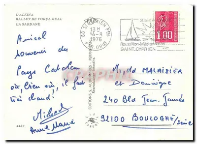 L'Alzina — Dança tradicional — Edições S. Audu-Mares, n°4432 — Verso