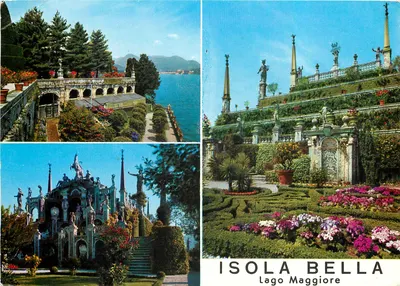 Isola Bella — Lago Maggiore — editor Fotodizioni Brathner & C. Como