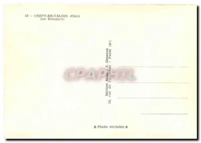 CrepY-en-Valois — Os Muros — Edição Mage - J. Derenne, Paris — Verso