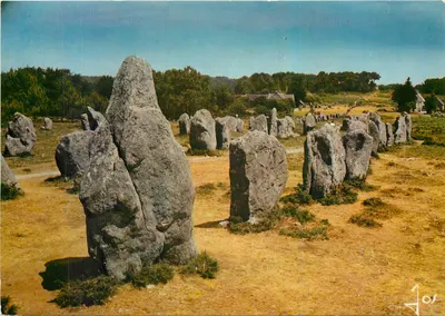 Alinhamentos do Ménech — Carnac (Morbihan) — Edições de Arte JOS, n° MX 3591