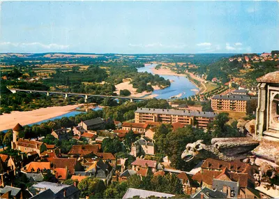 Nevers (Nièvre) — Vue générale des bords de la Loire — Éditions Nivernaises