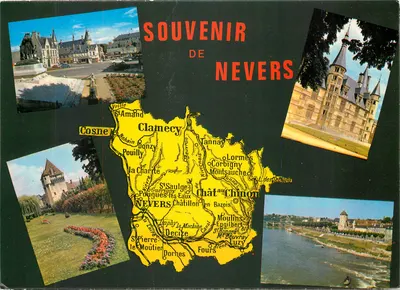 Nevers — Lembrança de Nevers — Les Éditions Nivernaise