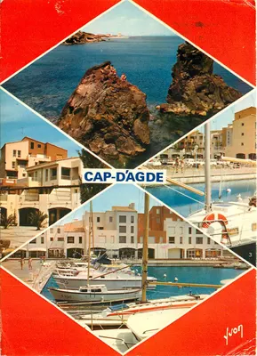 Cap-d'Agde — vista panorâmica — Éditions d'Art Yvon, n°3
