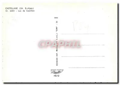 कास्टिलोन झील — एक शिला से दृश्य — CIM — पीछे