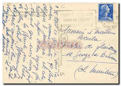 Castellane (Alpes de Alta Provenza) — Plaza de la Gracia — editor Guy — Reverso